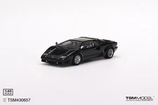 TSM430657 TSM-Model: 1/43 Lamborghini Countach 25th Anniversary 1988 Black
