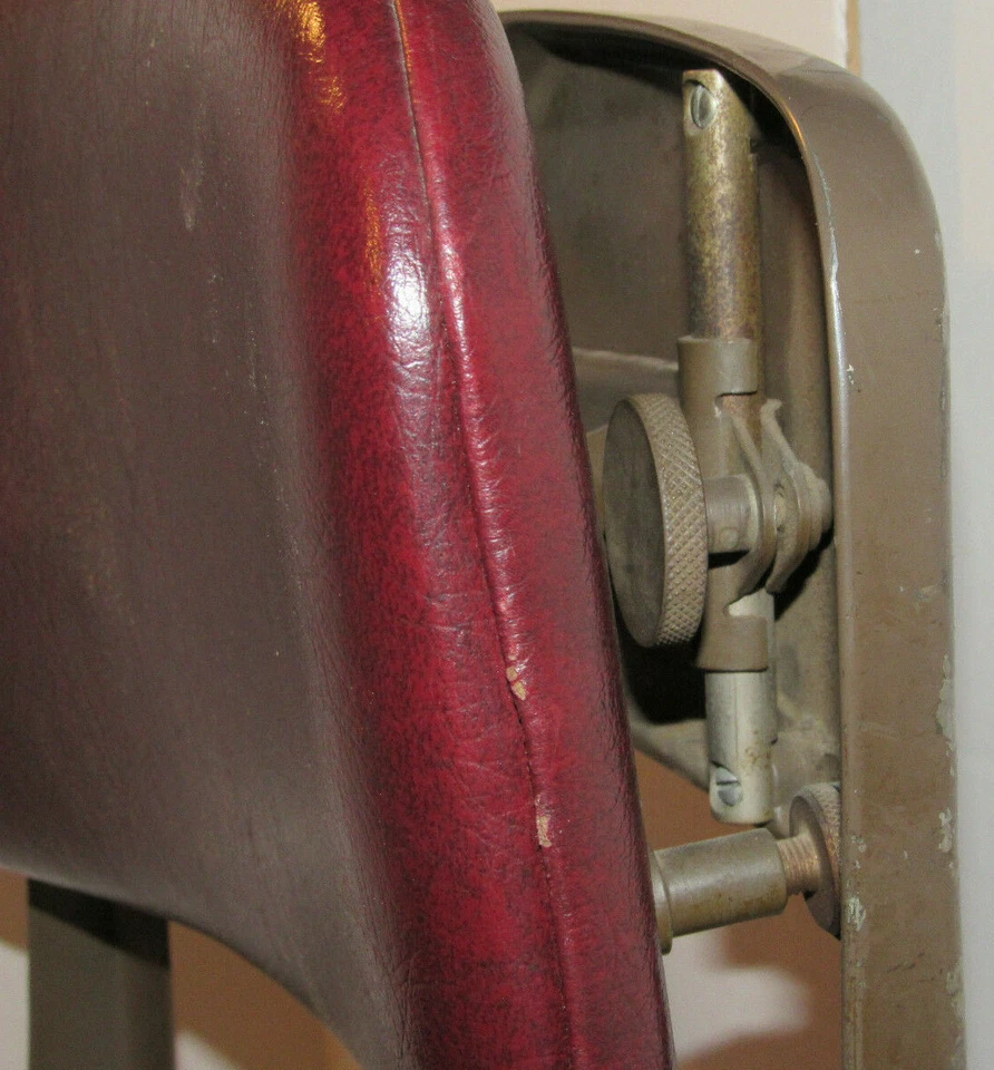 ВИНТАЖНЫЙ 1940-50-х годов BURROUGHS добавления машина компании промышленный танкер офисное кресло!  - Изображение 4 из 4