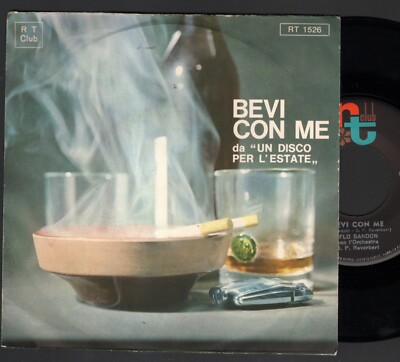 DISC X L'ESTATE 66 - FLO SANDON('S) - TRINKEN SIE MIT MIR + 1 45 RUNDEN ITALIEN 1966