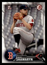 2016 Bowman Draft #BD-95 Mike Shawaryn Card Boston Red Sox