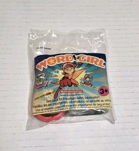 Scholastic Word Girl Wendys Kids Meal Mini Go Fish Keychain Card Game 2009