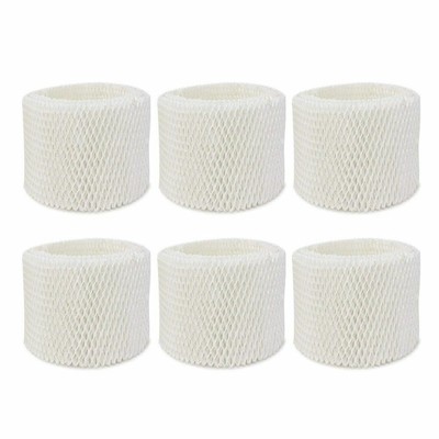 6 Pack Humidifier Filter Fits For Vicks V3100, V3700, V3900, VEV320 ECM