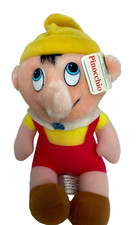 Pinocchio Vintage Walt Disney's Productions Classic Plush Stuffed Doll Toy 8"