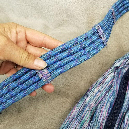 Kavu Backpack Unisex 11x18 Blue Purple Rope Sling Adjustable Shoulder Strap - 第 3/16 張圖片