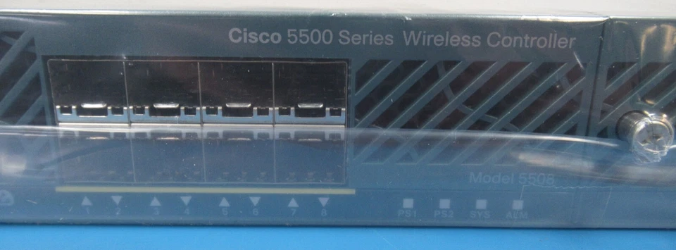 Nuevo controlador LAN inalámbrico Cisco serie 5500 AIR-CT5508-K9 V02 (nueva caja abierta) Foto 3 de 4