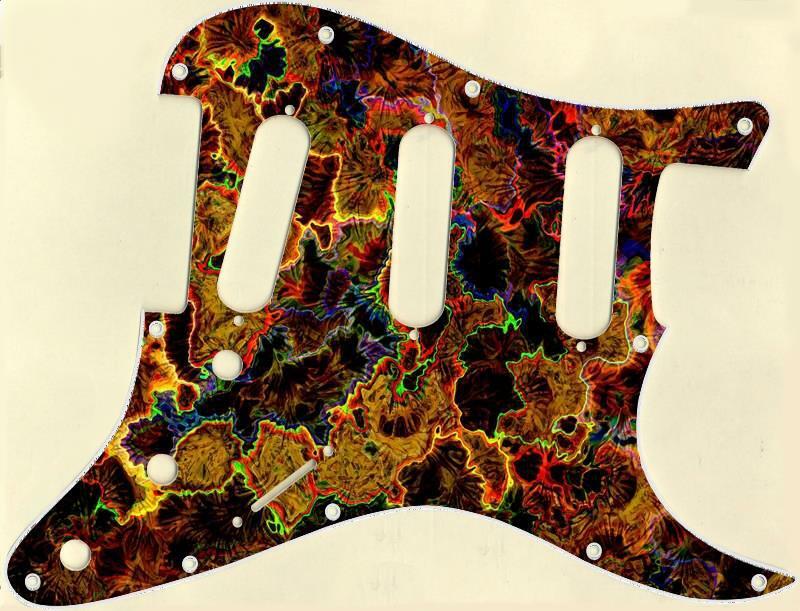 Vásárlás: Fender 0992141000 Pickguard Strat® , SSS, 11 Screw Holes, 4-ply, Black Pearl Egyéb - Foto 9