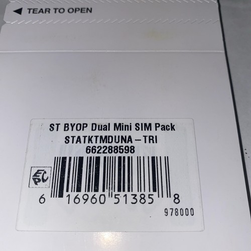 Straight Talk Cdma Nano Only Two Sim Cards For Cell Phone - Picture 5 of 5