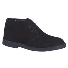 Roamers Mens Suede Desert Boots Leather Lace Up Smart Casual Ankle Chukka Boots
