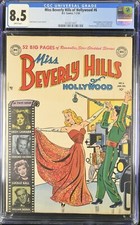 Miss Beverly Hills of Hollywood #6 CGC VF+ 8.5 Lucille Ball! Art by Bob Oksner!