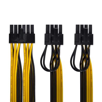 12Pin to ATX Dual 8Pin & 6Pin Splitter GPU Power Cable for 3080 3090 AX850