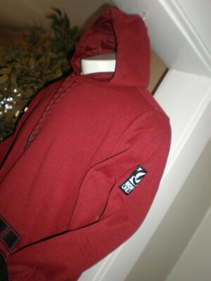 ECKO FUNCTION L/S MULTI-COLOR PERFORMANCE  HOODED SWEATSHIRT SZ:M NWT