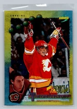 1994-95 Score #69 Theoren Fleury Gold Line Punched
