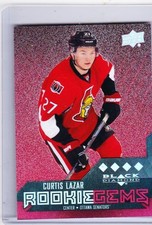 14-15 2014-15 BLACK DIAMOND CURTIS LAZAR QUAD RUBY ROOKIE GEMS /150 250 SENATORS