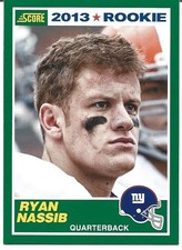 2013 Score #420 Ryan Nassib RC
