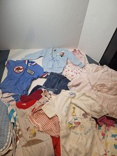 Vintage Infant/ Toddler Clothing Lot Osh Kosh Carters Tom Jerry And More