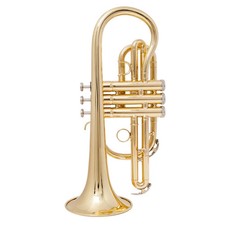 High Quality Golden Bb Cornet trumpet brass with Case and Mouthpiece --
