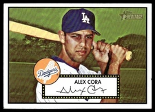 2001 Topps Heritage #94 Alex Cora Los Angeles Dodgers Red Sox Manager