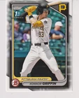 Konnor Griffin 2024 1st Bowman Draft Baseball Card # BD-22 Pirates $1 Shipping 5