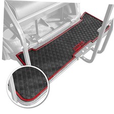 Xtreme Step Floor Mat for EZGO Golf Cart Rear Seat Kit Step- Red Trim