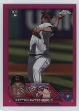 2023 Topps Chrome Update Magenta Refractor /399 Peyton Battenfield #USC102 13dp