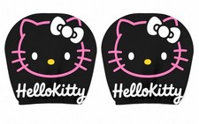 Hello Kitty Car Headrest Covers Set Of 2 Double Sided Elastic Seat Head Covers