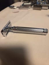 MUHLE R89 CNC Traditional 3PC Shaving Chrome Safety Razor Select Options