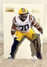 2022 Wild Card MATTE - Ed Ingram #MB-42 Touch Football White Lines /200 (RC)