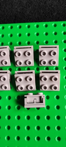 Lego Scharnier Schaukelplatte 2x2 1x1 Konvolut Lot hellgrau Base Top 6134 3937 3938 - Bild 4 von 4