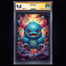 Pokemon Mystery Slab tarjeta calificada CGC Any Grade de 1 - 10 Posible - Solo CGC