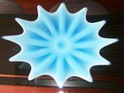 FOSTORIA HEIRLOOM BLUE OPALESCENT PLATE 17” #2570/575 — photo 1