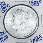 1883 O BU UNCIRCULATED MORGAN SILVER DOLLAR AUTHENTIC U.S.MINT FREESHIPPING 6025