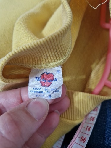 Olympic Vintage Los Angeles 1984 Children Yellow Jumper Age 6 - Picture 10 of 11