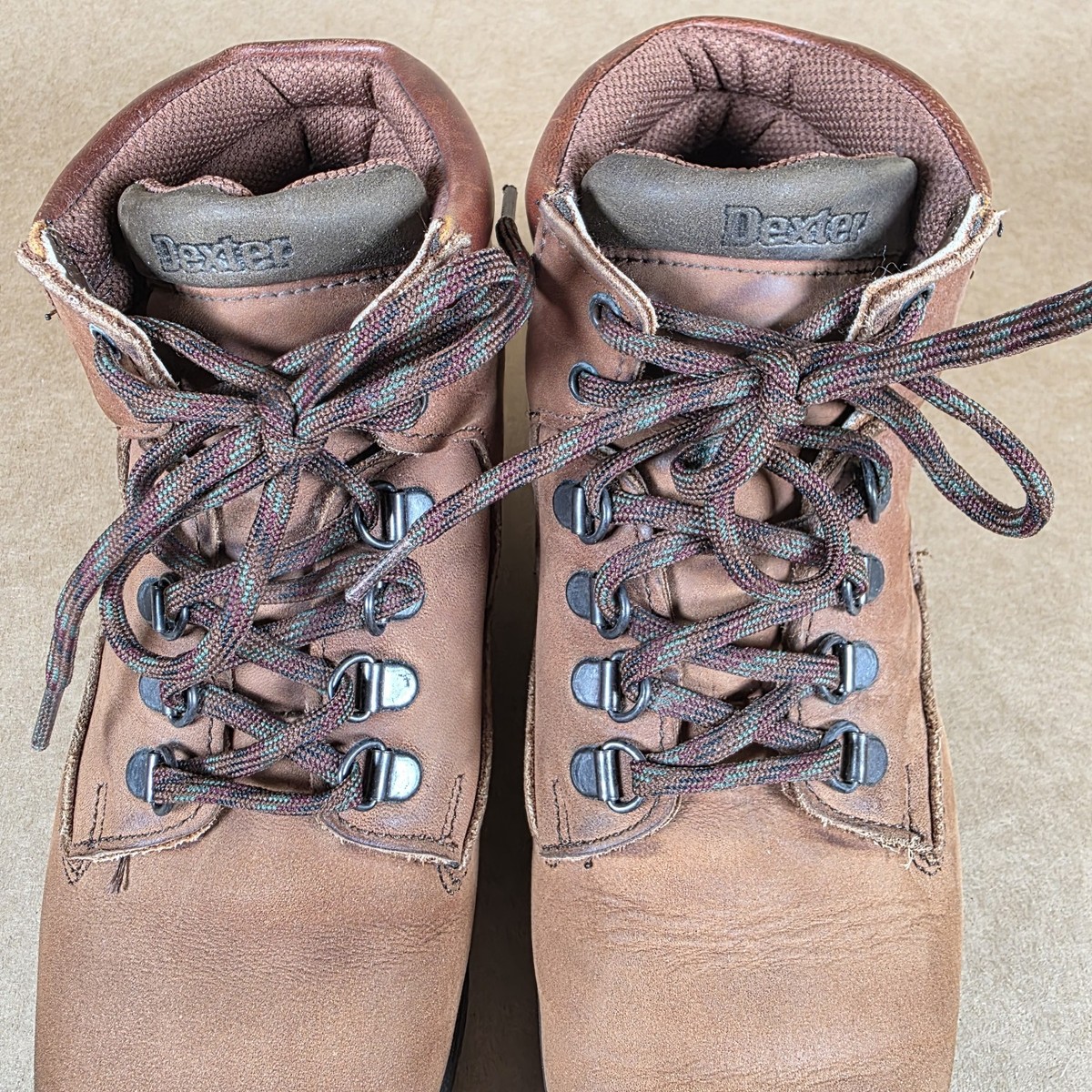 Vintage Dexter Mountaineer Alpine Hiking Boots Men