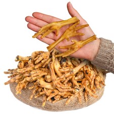 All Natural Chicken Feet Dog Treats 50 pcs Dehydrated for Freshness Sup...