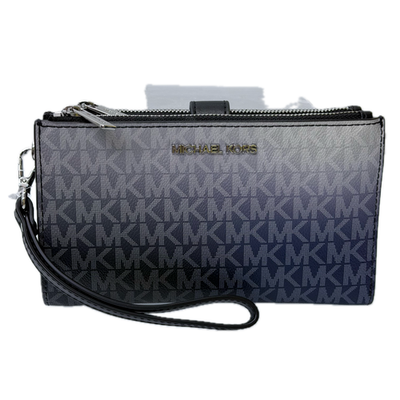 MICHAEL KORS  バッグ 美品 Michael Kors Jet Set Travel Double Zip Wristlet Wallet MK