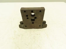 Machining Angle Plate Steel End Block Round Holes 5"x 6.25"x 5.75"