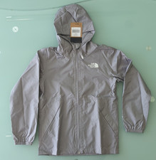 The North Face Zip Line Rain Jacket Boys Meld Grey M 10/12 NWT