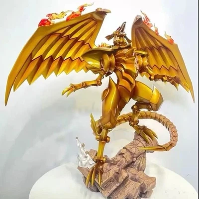 Figurine Yu-Gi-Oh Le Dragon Ailé de Râ 27cm | Statue Collection Dieux Egyptiens - Photo 1/4