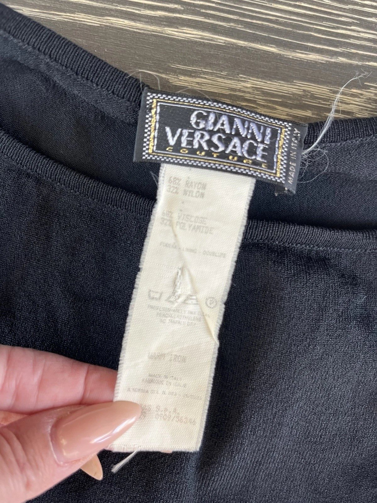 Abito vintage originale GIANNI VERSACE COUTURE