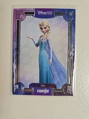 Frozen Elsa 2023 Kakawow Cosmos Disney 100 All Star Base Card CDQ-B-23