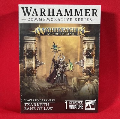 Warhammer Age Of Sigmar Slaves To Darkness TZARKETH BANE OF LAW Limited Edition