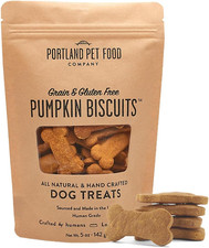 Pumpkin Healthy Dog Treats - Grain-Free, Human-Grade, All Natural Dog Training T