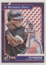 2021 Panini Donruss Diamond Kings One Hundred 33/100 Tim Anderson #7 8t7