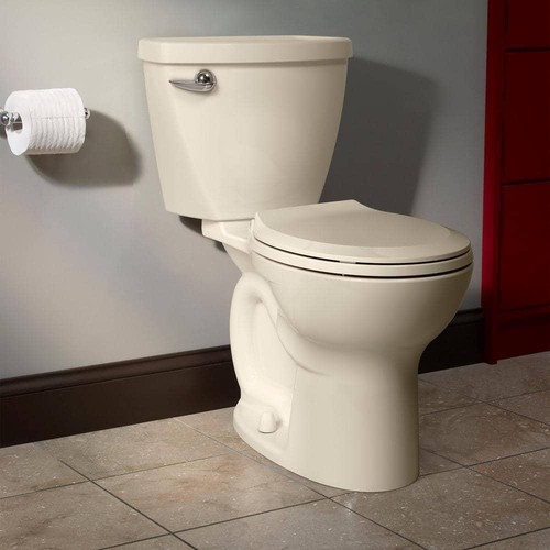 American Standard Champion 4 runder langsam schließender Toilettensitz in Knochen - Bild 3 von 10