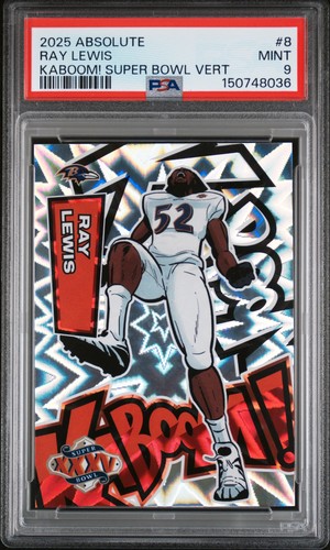 2025 Panini Absolute Ray Lewis Base (PSA 9)