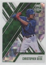 2017 Panini Elite Extra Edition Status Emerald Die-Cut 15/49 Chris Seise #29 fm0