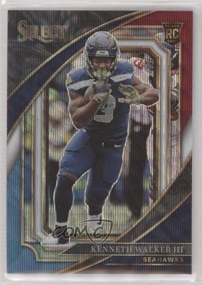 2022 Select Suite Level Tri-Color Prizm 61/149 Kenneth Walker III Rookie RC 0vc5