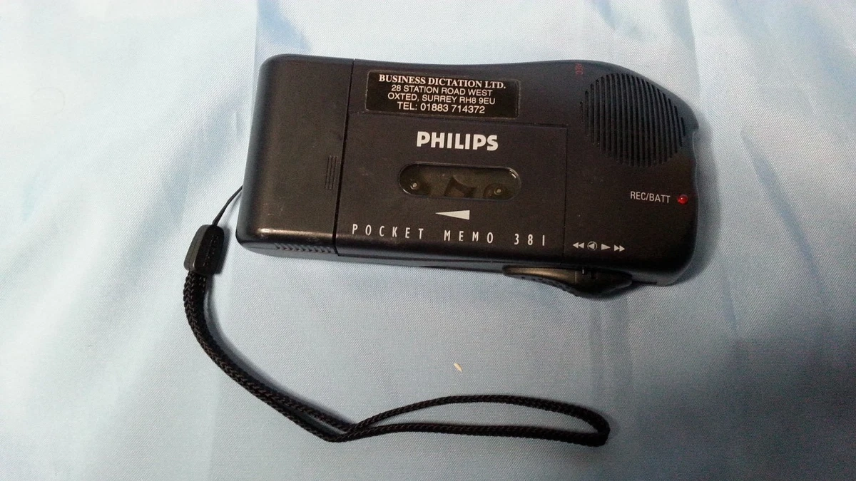 Dictaphone Philips LFH388 à mini cassette | Pocket Memo