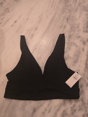Old Navy No-Show Bralette Wireless Lightweight Black Size S