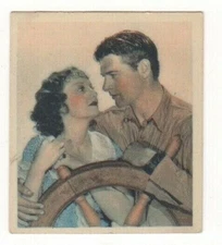 Movie star cards #47 Richard Arlen, Judith Allen in “Cap’n Jerico"